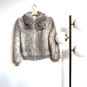 Vintage Rabbit Fur Jacket